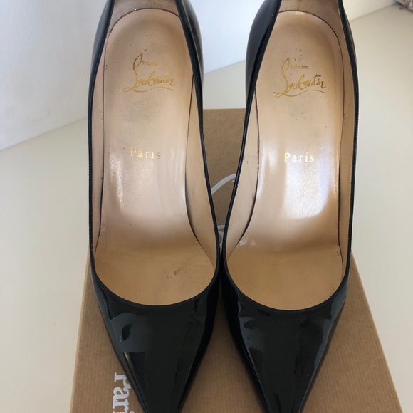 Louboutin Décolleté 554 (100mm) Patent - Picture 7 of 9